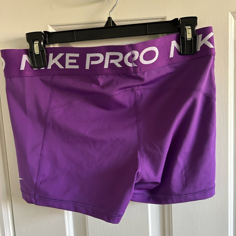 Nike Women's Athletic Shorts in Vibrant Purple